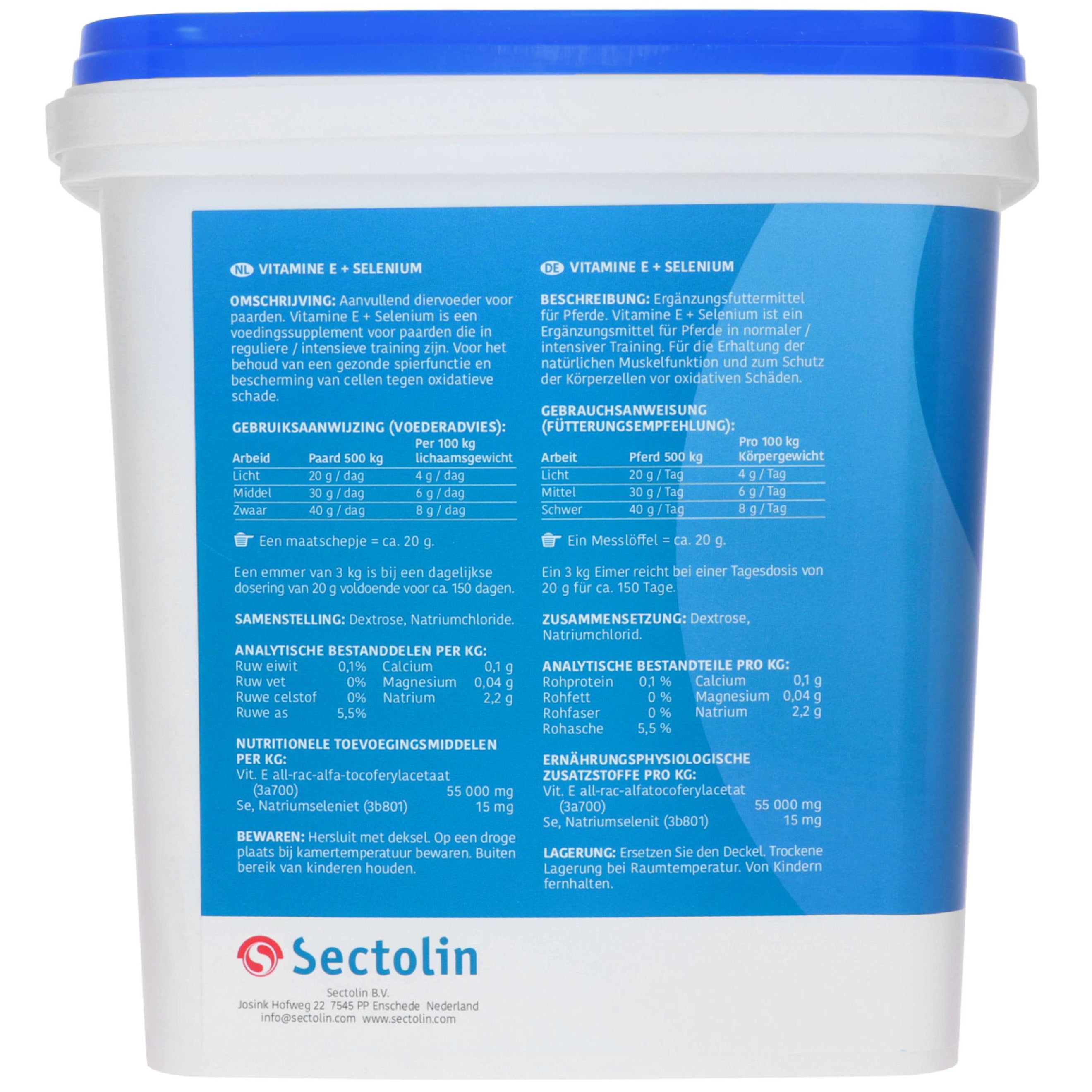 Sectolin Vitamine E + Selenium