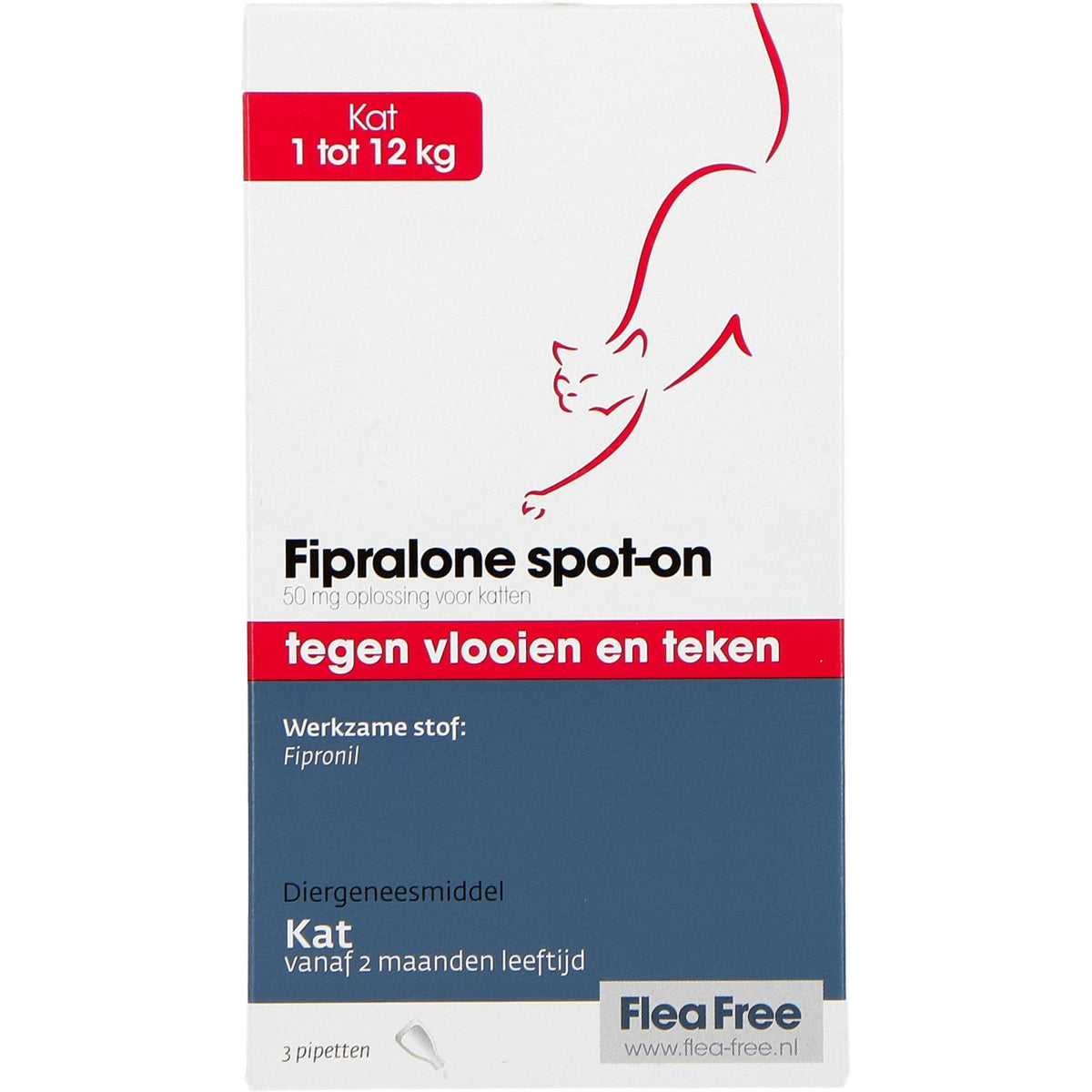 Flea Free Fipralone Spoton Kat