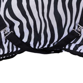 Harry's Horse Vliegendeken Zwart Losse Hals Zebra