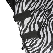 Harry's Horse Vliegendeken Zwart Losse Hals Zebra