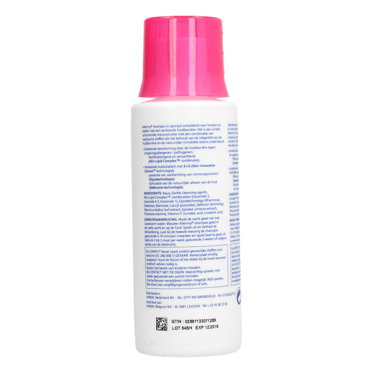 Virbac Allermyl Jeukstillende Shampoo Hond/Kat