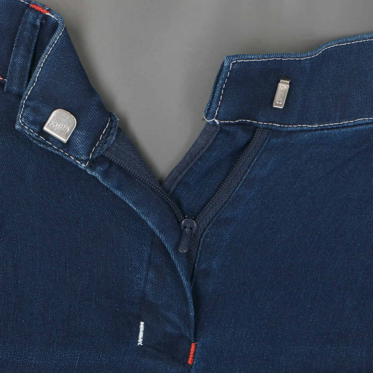 HKM Jodhpur Rijbroek Summer Denim Jeans Blauw/Donker blauw