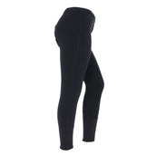 HKM Rijbroek Basic Belmtex Grip 3/4 Zitvlak Dames Zwart