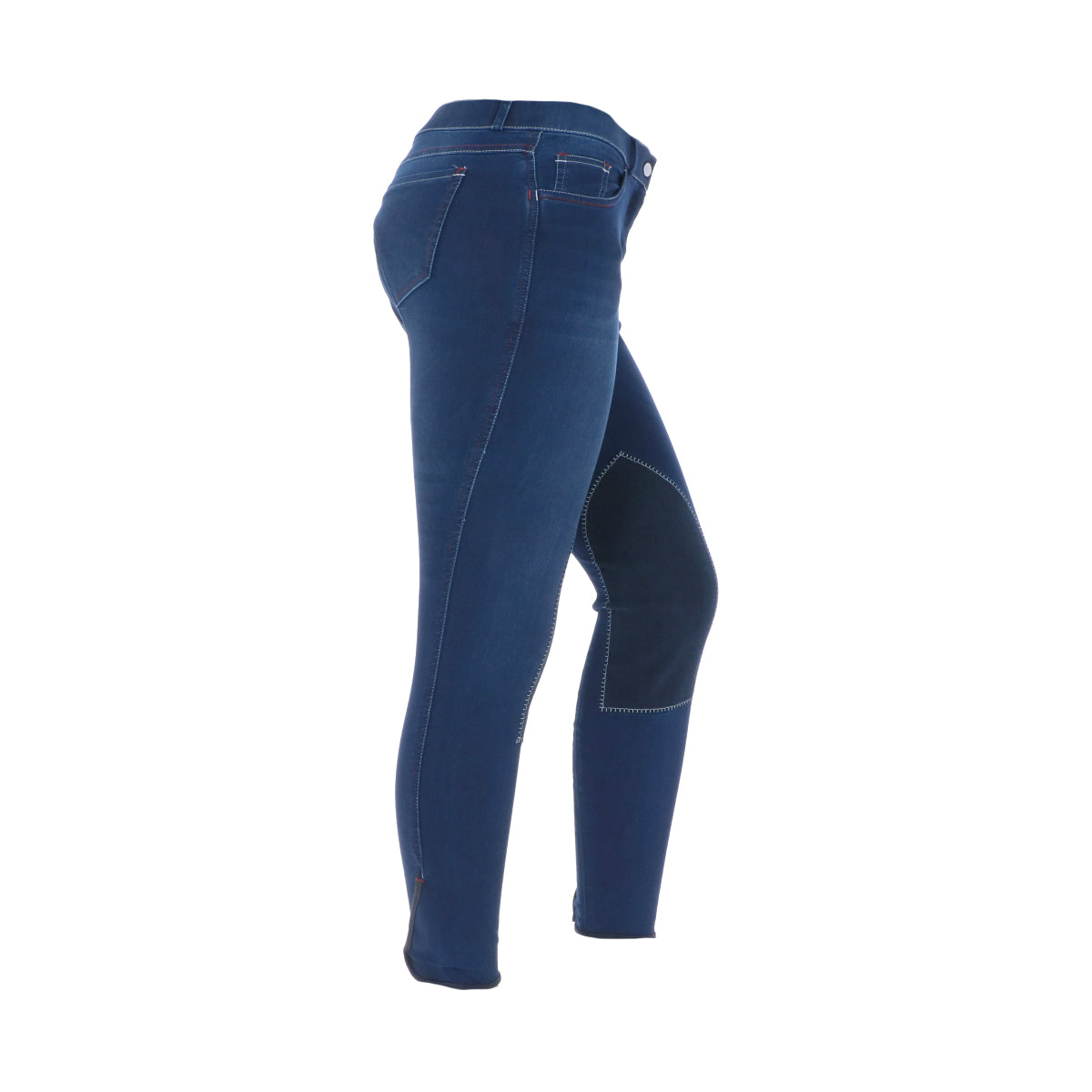 HKM Rijbroek Summer Denim Alos Knievlak Jeans Blauw