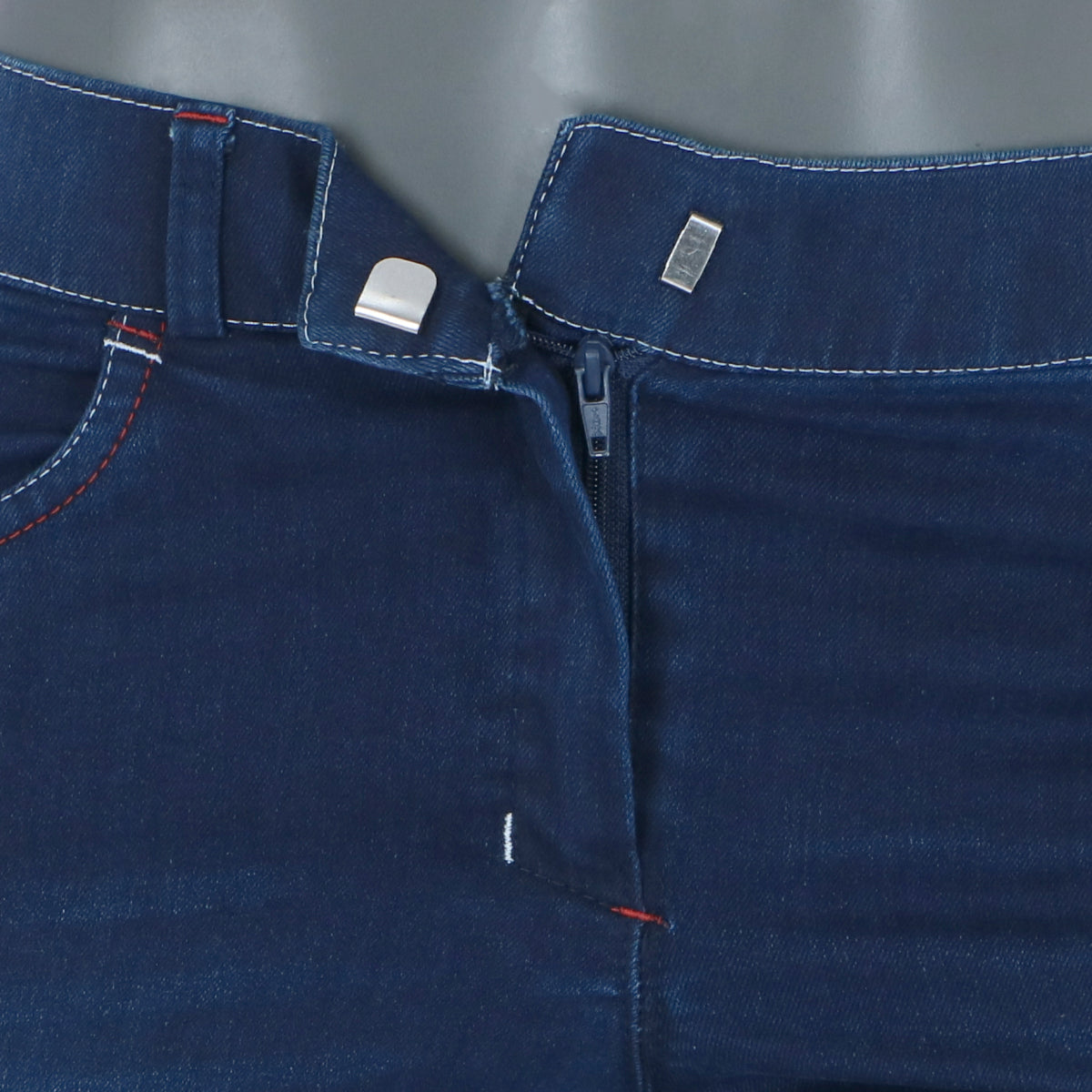 HKM Rijbroek Summer Denim Alos Knievlak Jeans Blauw