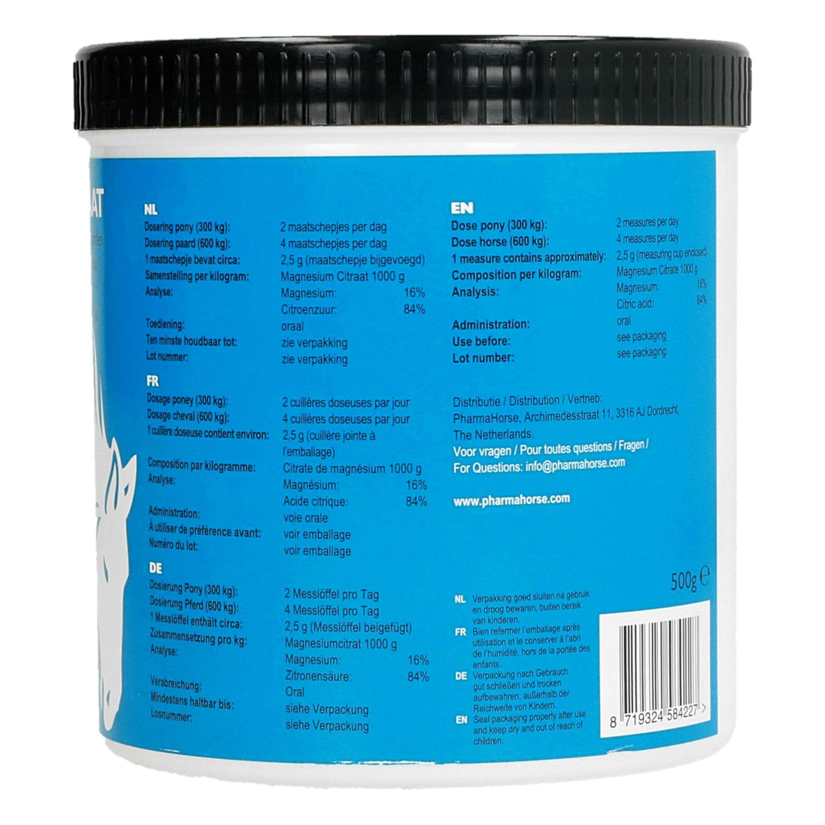 PharmaHorse Magnesium Citraat