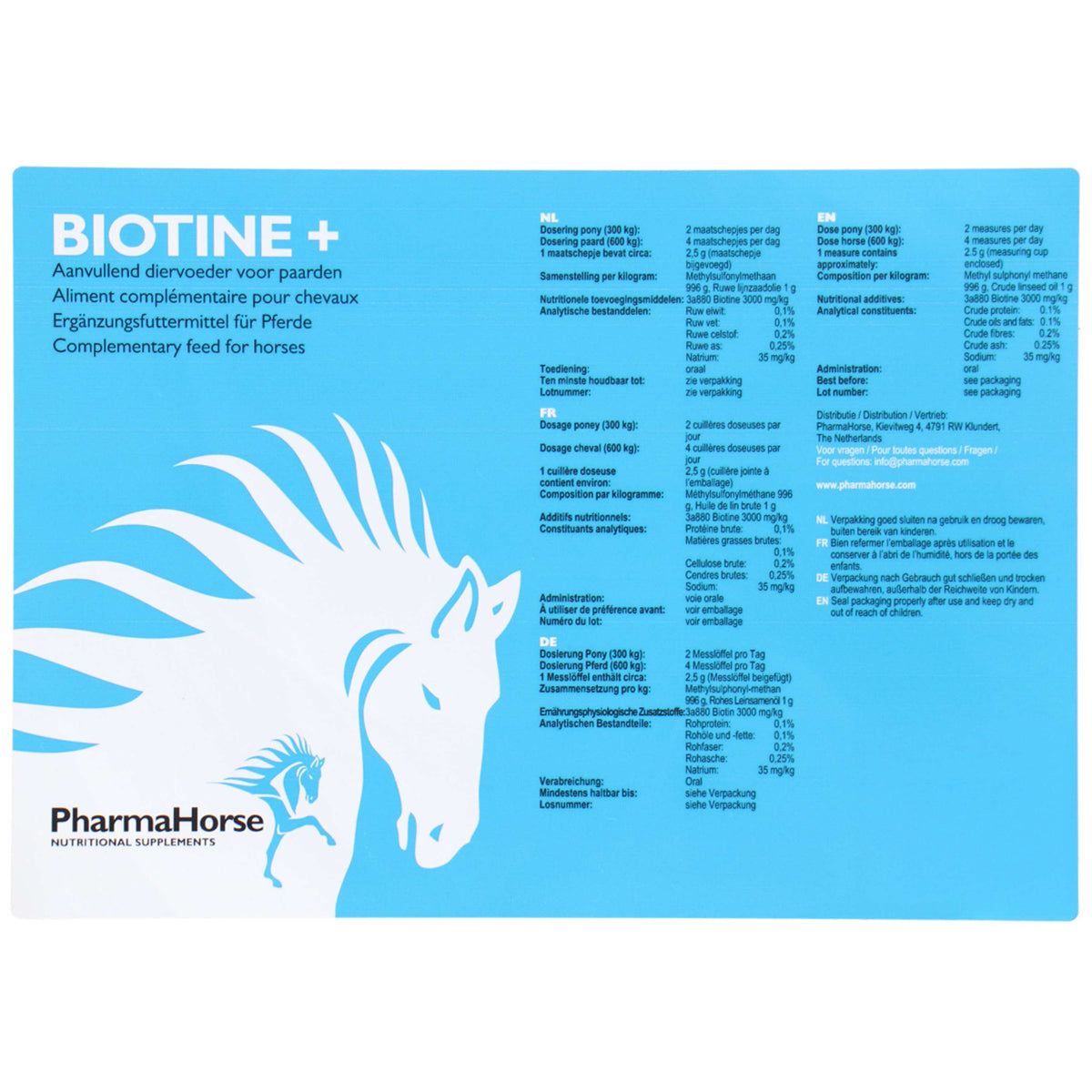 PharmaHorse Biotine Plus