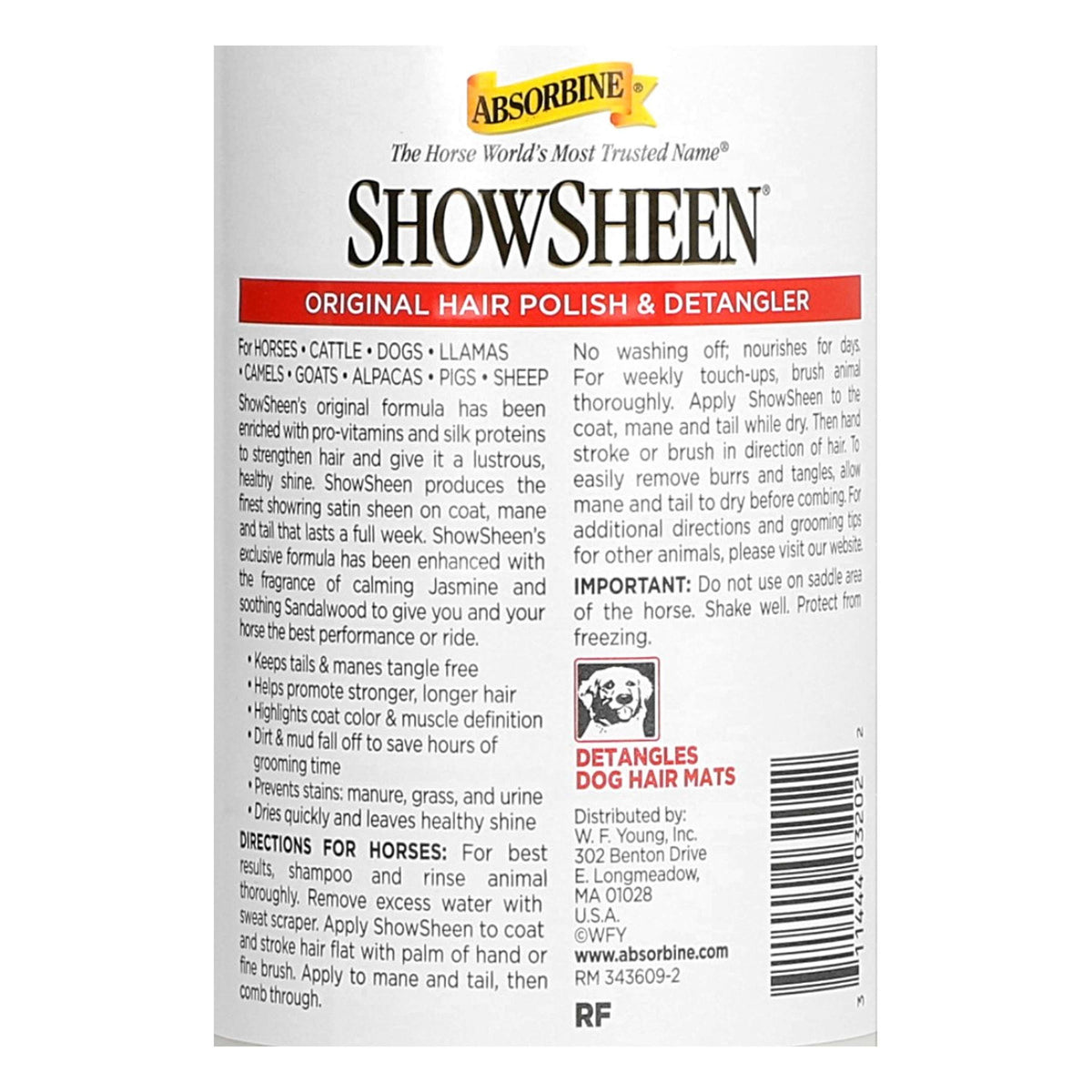 Absorbine Anti-klit Showsheen Refill