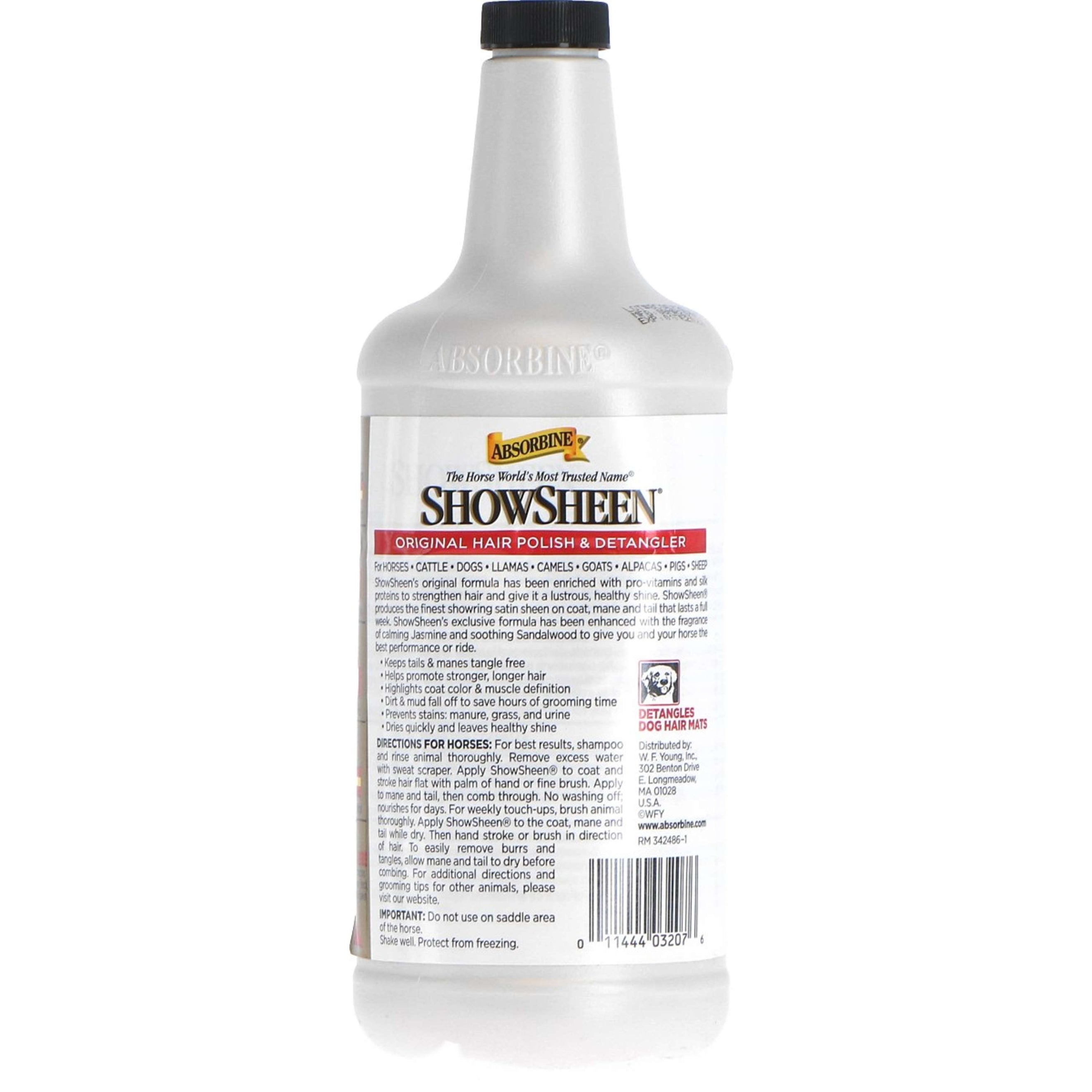 Absorbine Anti-klit Showsheen Spray Absorbine Anti-klit Showsheen Spray