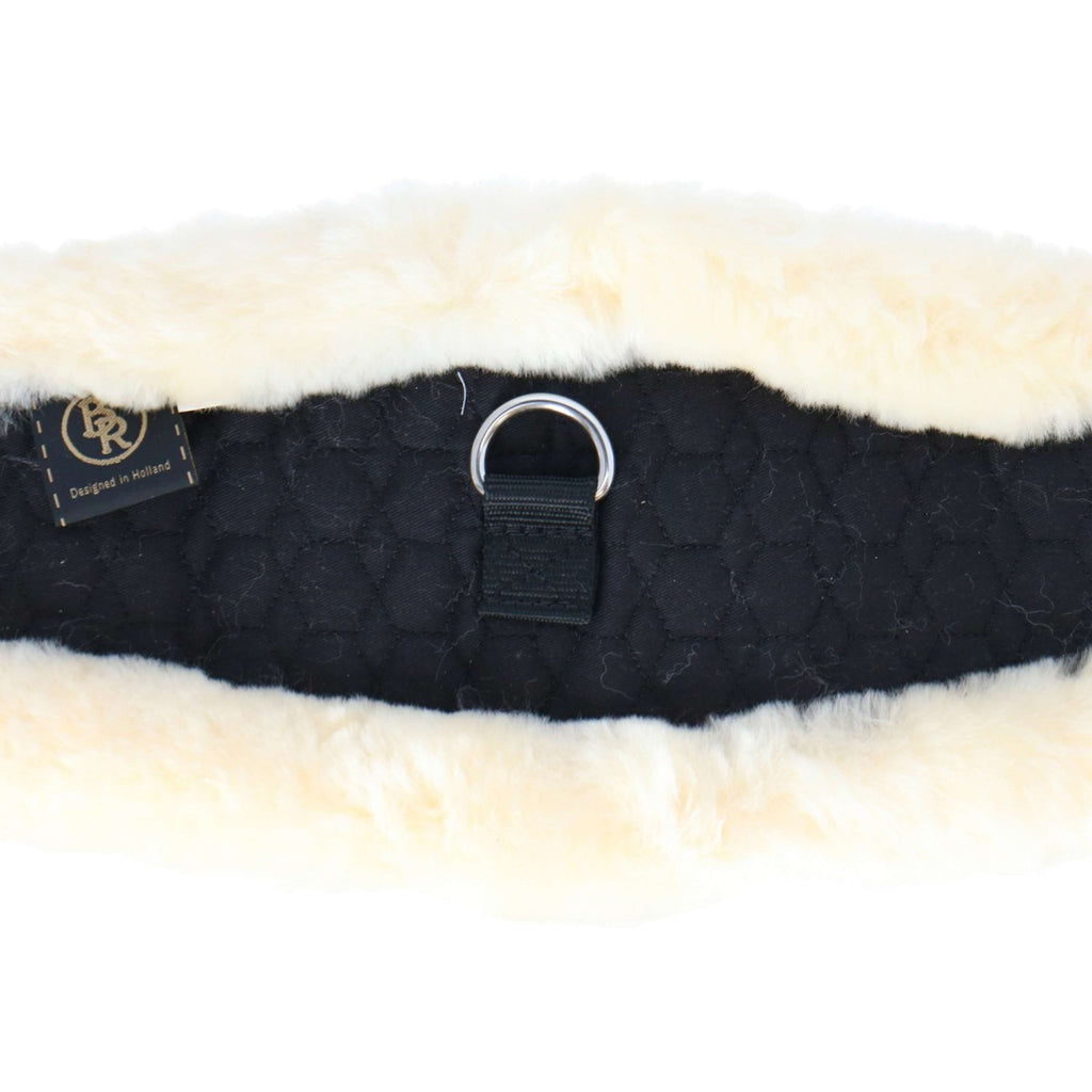 BR Singel Eclipse Rond met Sheepskin Zwart