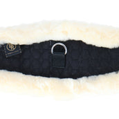 BR Singel Eclipse Rond met Sheepskin Zwart