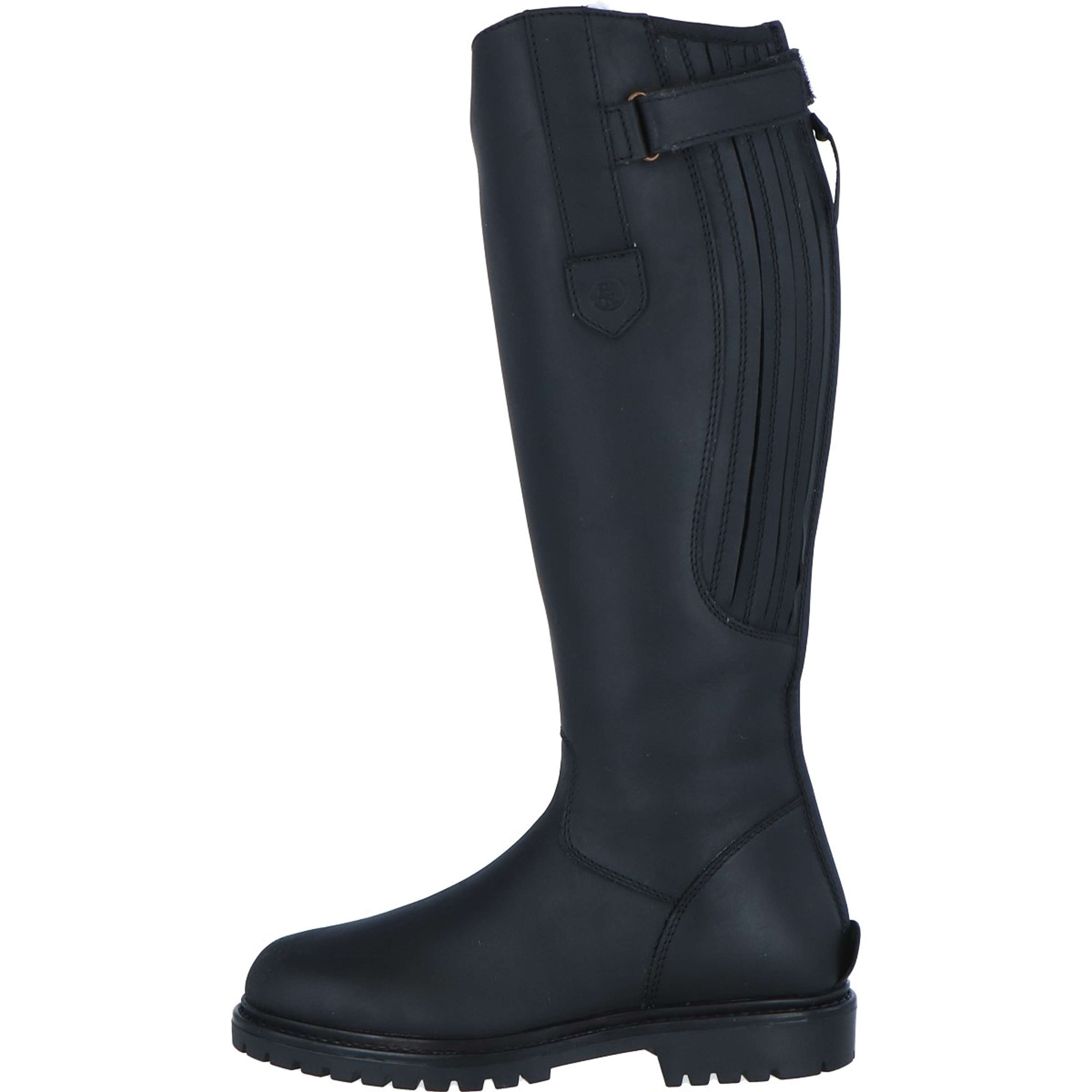 BR Winterlaarzen Greenland II Nubuck met Rubber Zool Zwart BR Winterlaarzen Greenland II Nubuck met Rubber Zool Zwart