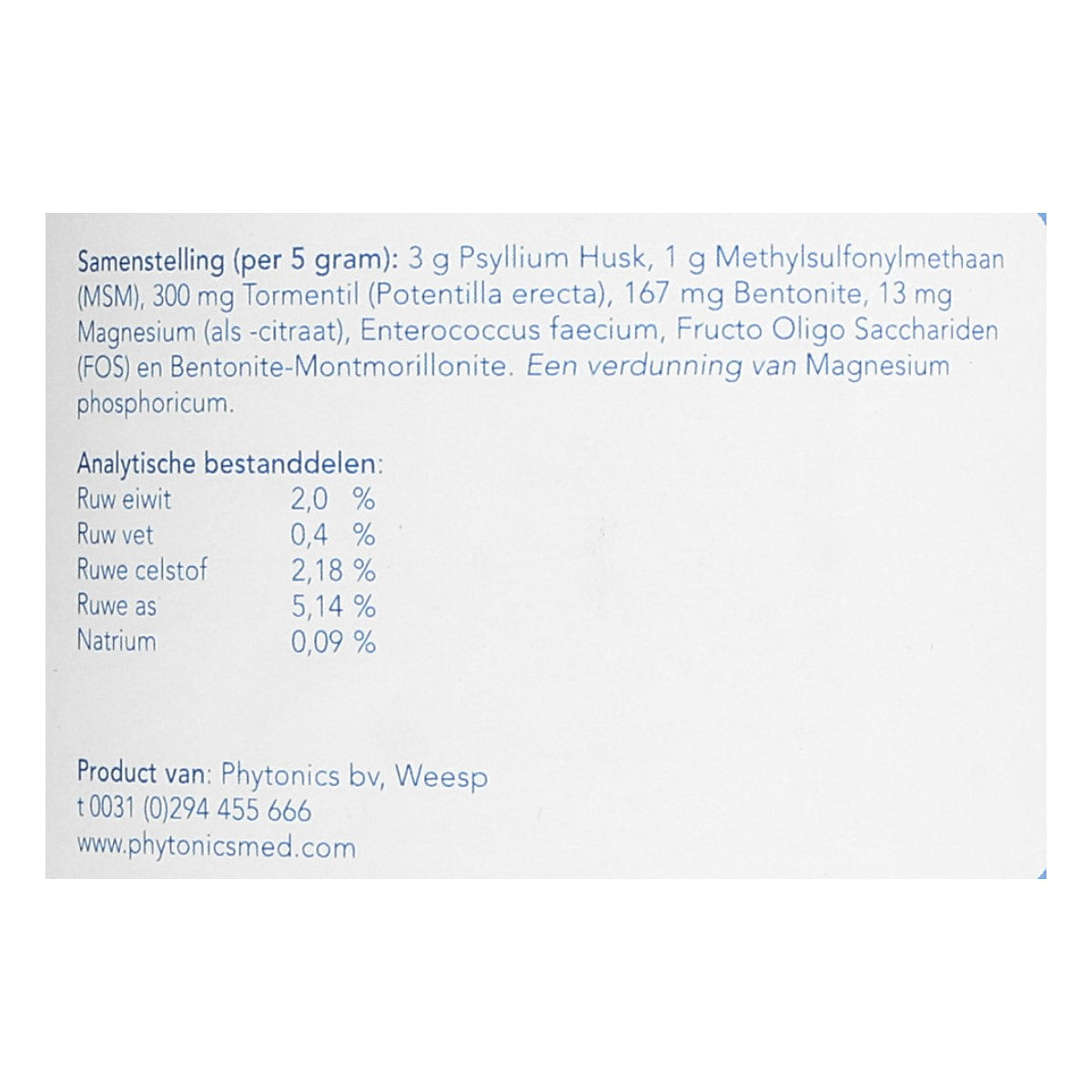 Phytonics Clear Intestine Hond/Kat