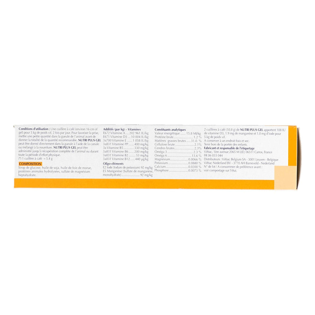 Virbac Nutri Plus Gel Hond/Kat
