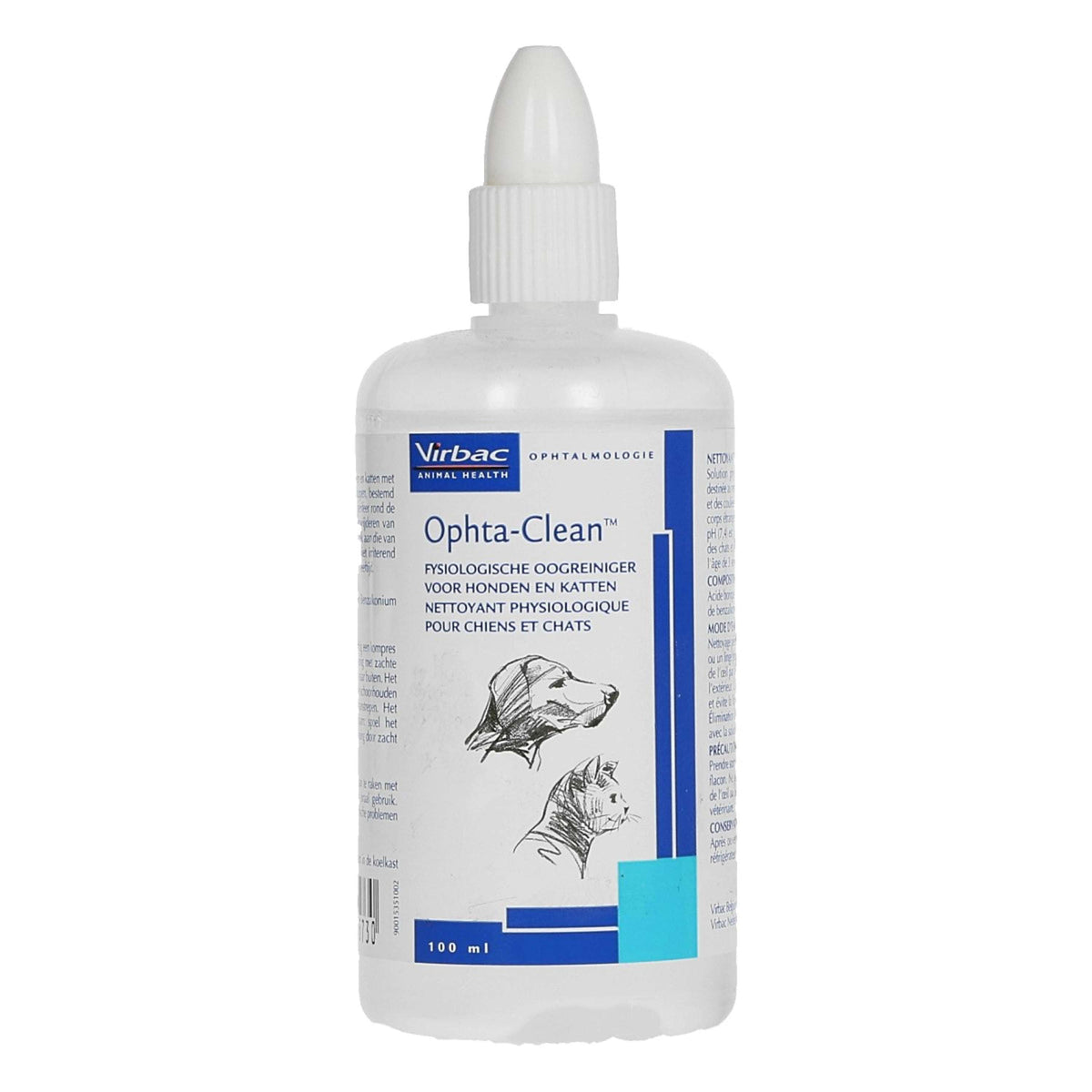 Virbac Ophta-clean Hond/Kat