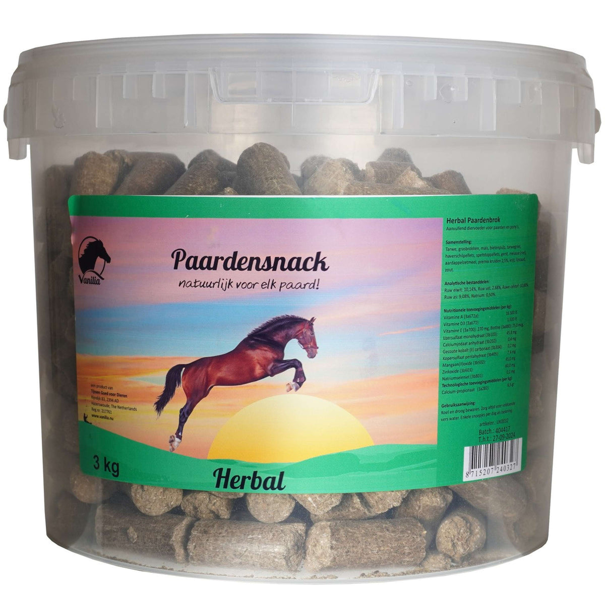 Vanilia Herbal Paardensnoepjes