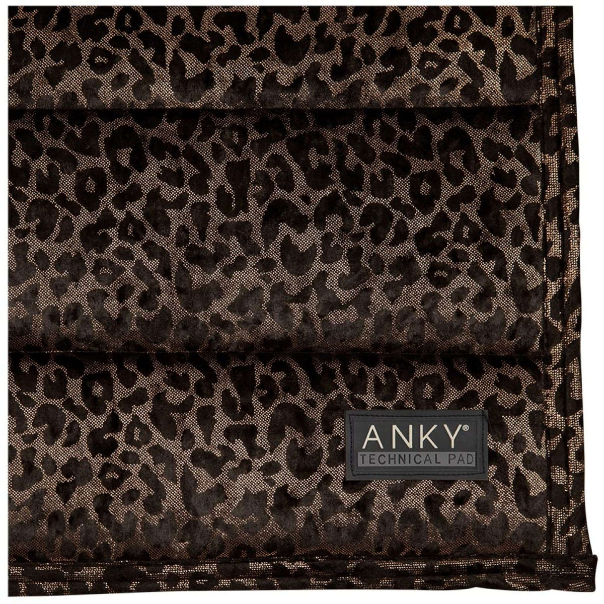 ANKY Zadeldekje Leopard Print Dressuur Copper