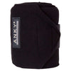 ANKY Bandages Basic Fleece Set van 4 Zwart