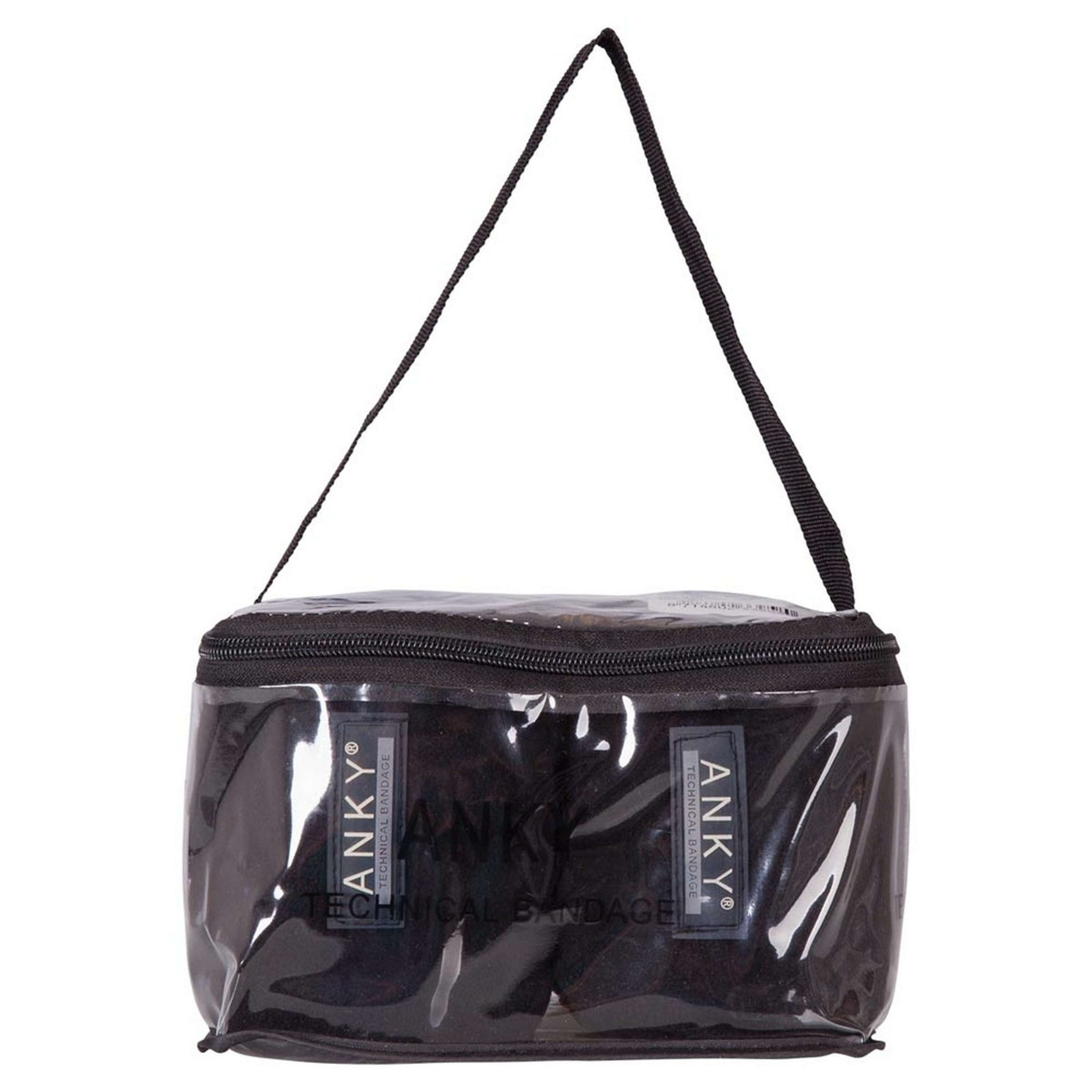 ANKY Bandages Basic Fleece Set van 4 Zwart ANKY Bandages Basic Fleece Set van 4 Zwart