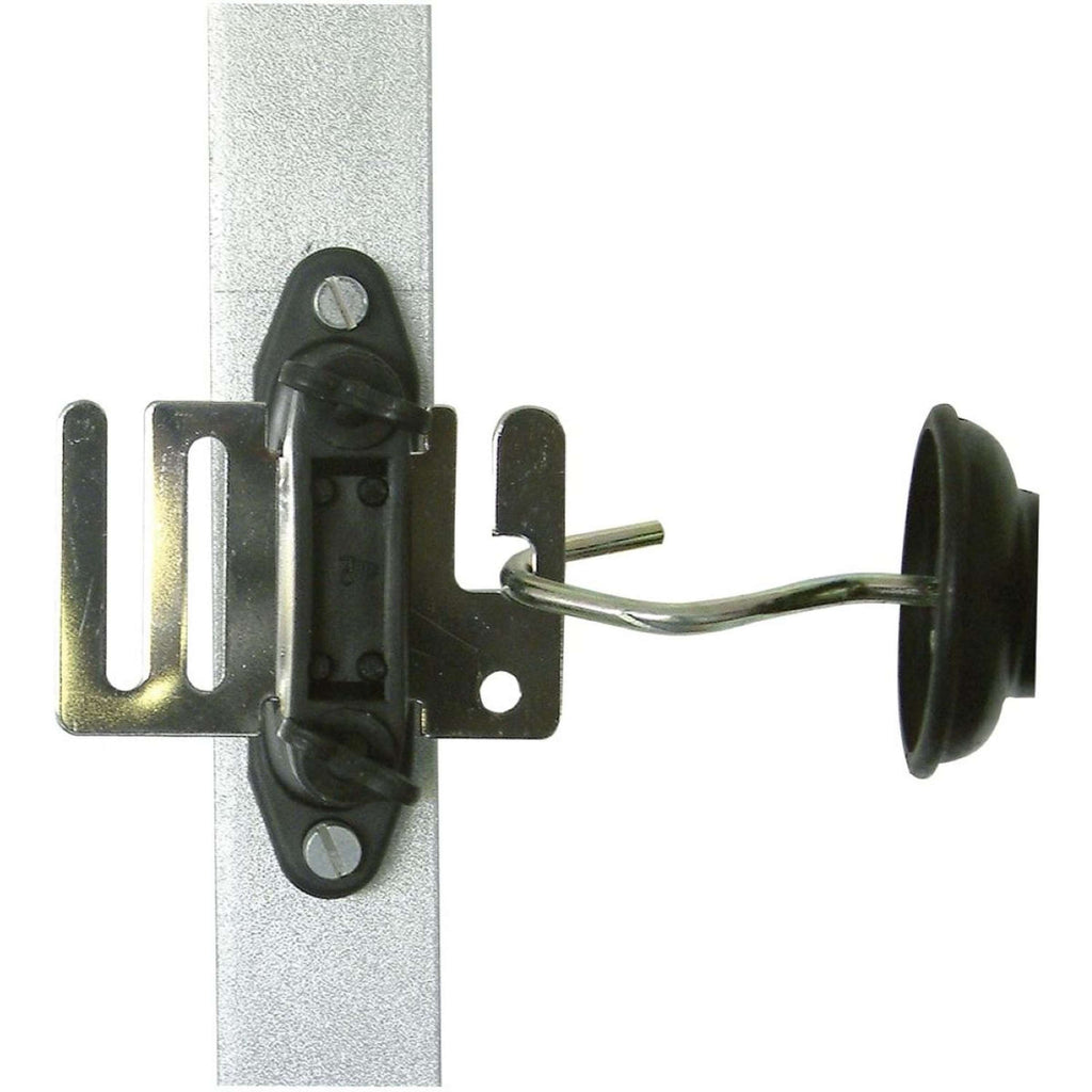 Agradi Power Klem (Hoek)isolator Lint 40mm Profi Zwart 10 Stuks
