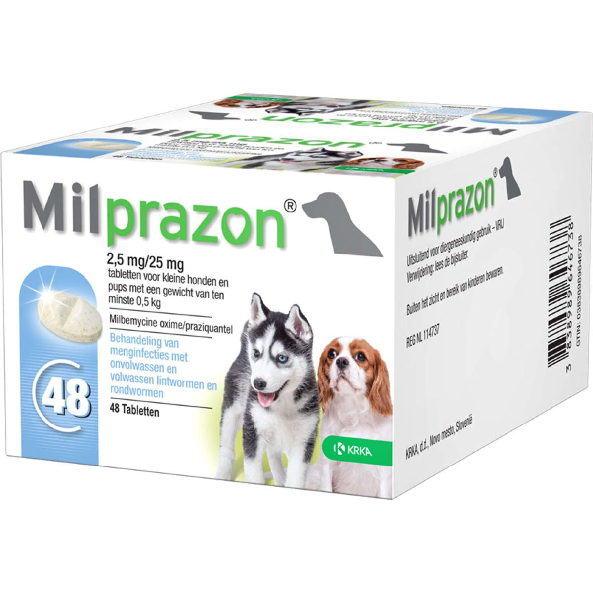 Milprazon Ontwormingsmiddel Hond 2,5mg