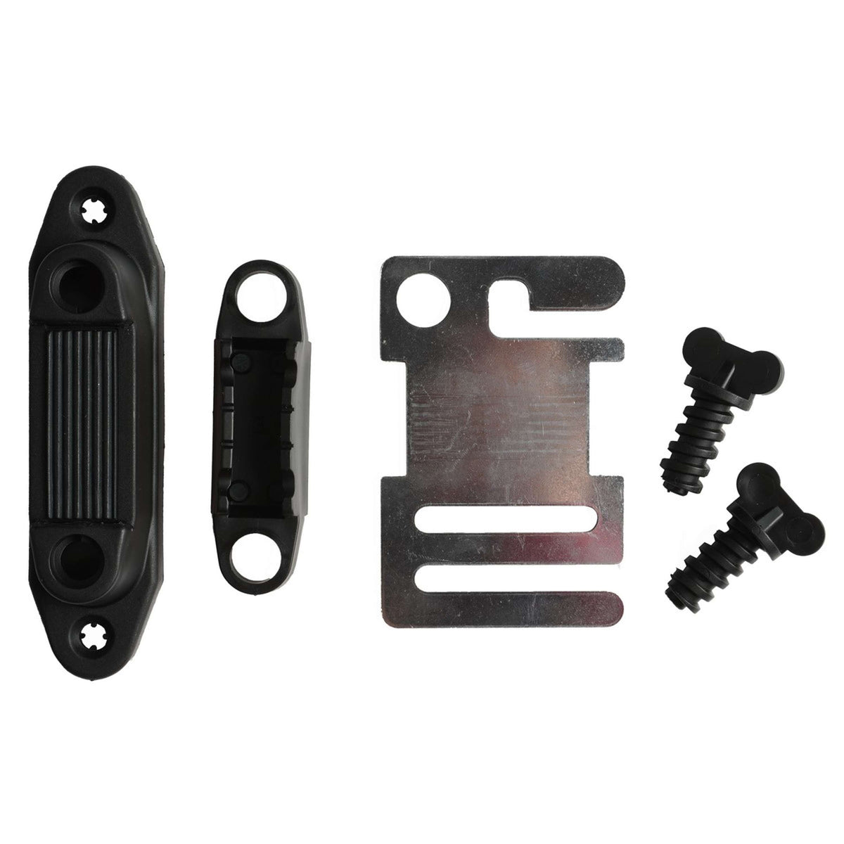 Agradi Power Poortgreep Isolatorset Profi Rvs 4 Stuks Zwart