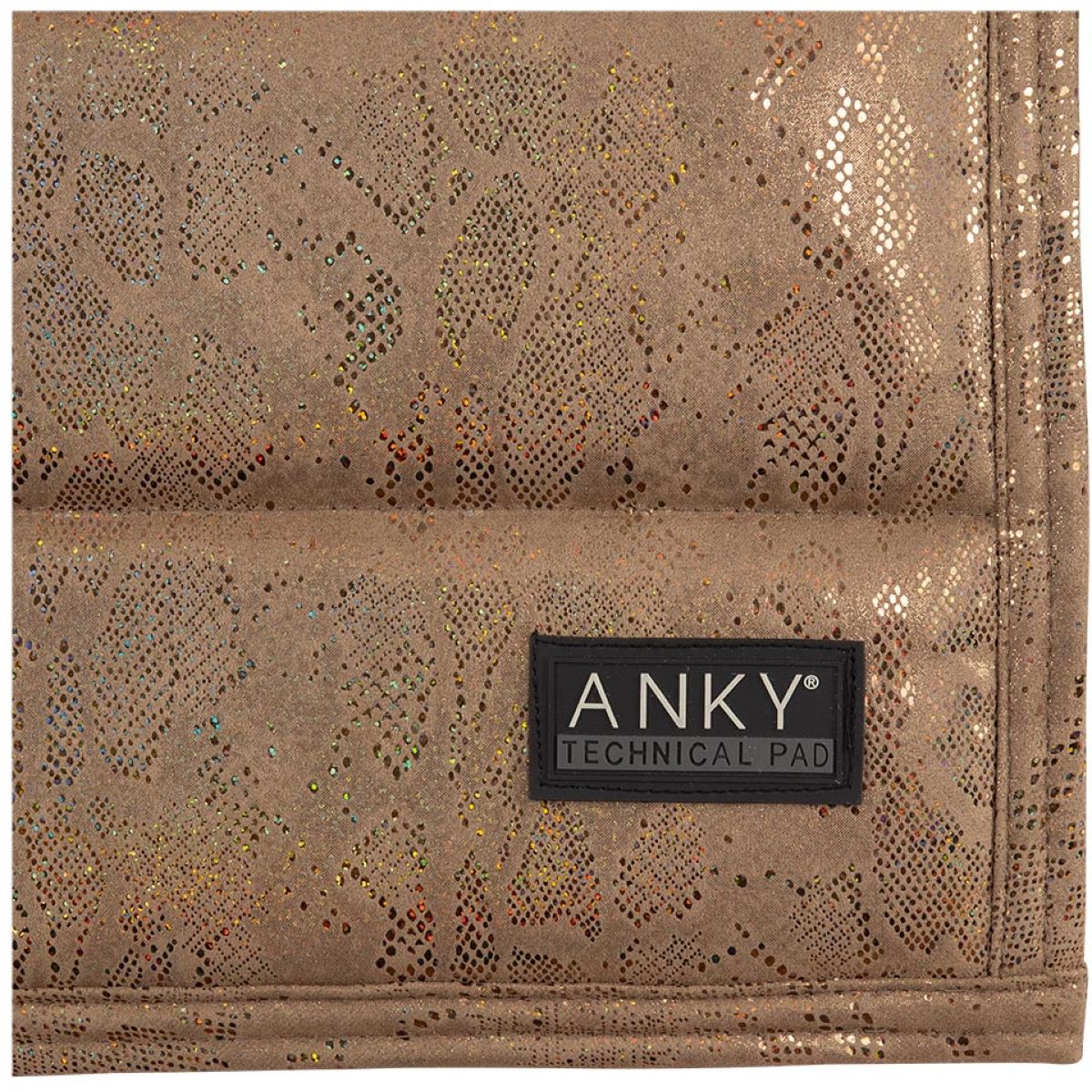 ANKY Zadeldekje Suede Glitter Dressuur Tan