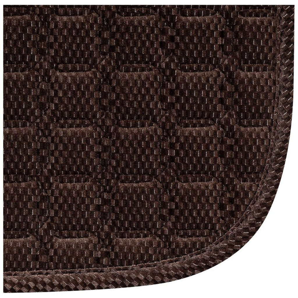 ANKY Zadeldekje Check Velvet XB25003 Dressuur Deep Taupe
