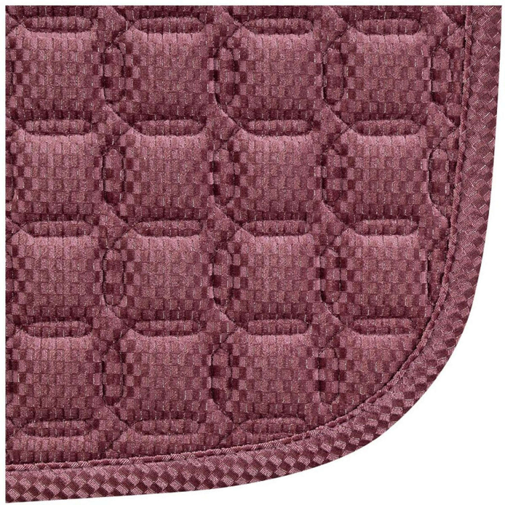 ANKY Zadeldekje Check Velvet XB25003 Dressuur Mellow Mauve