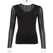 ANKY Wedstrijdshirt Mesh Lange Mouwen Zwart