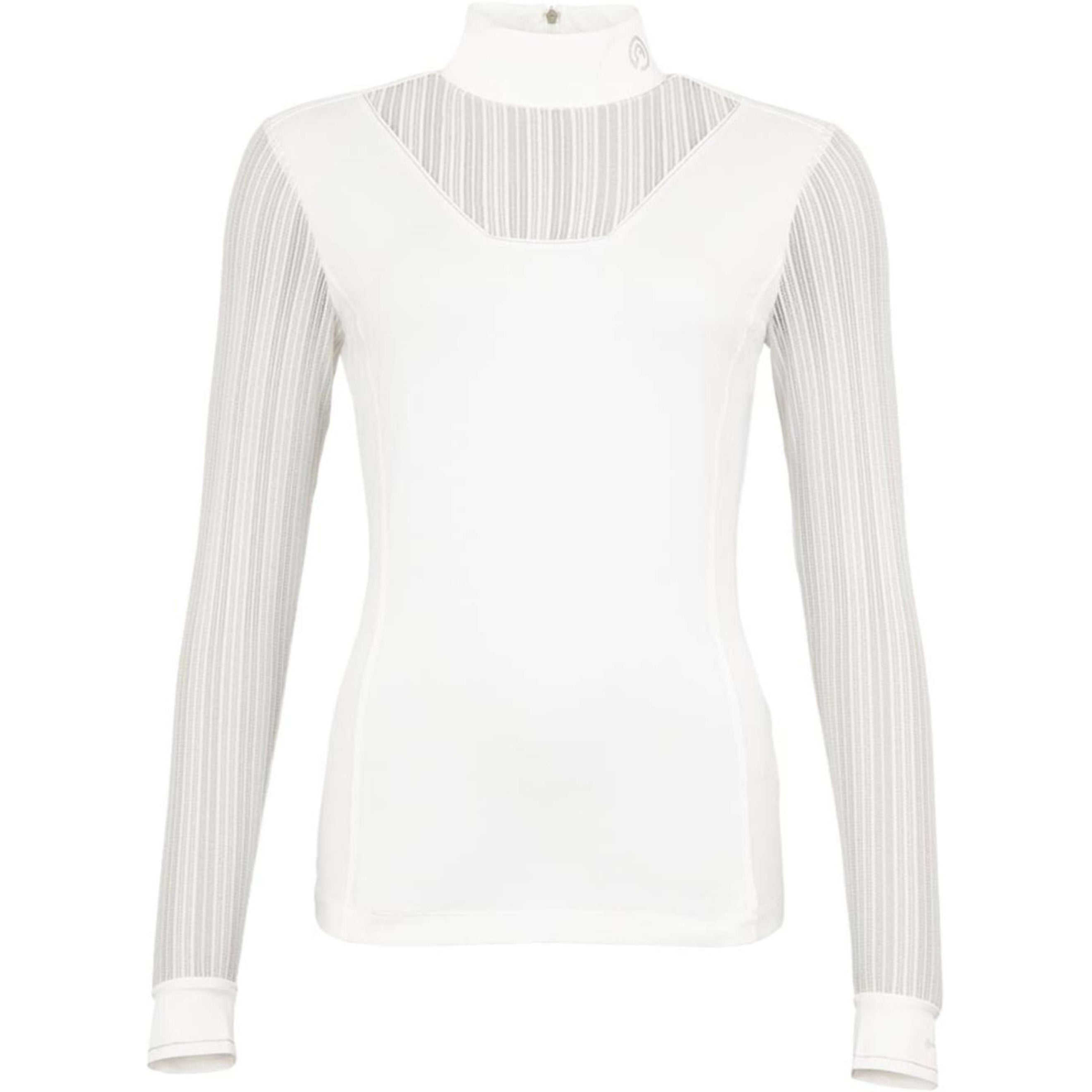 ANKY Wedstrijdshirt Mesh Lange Mouwen Wit