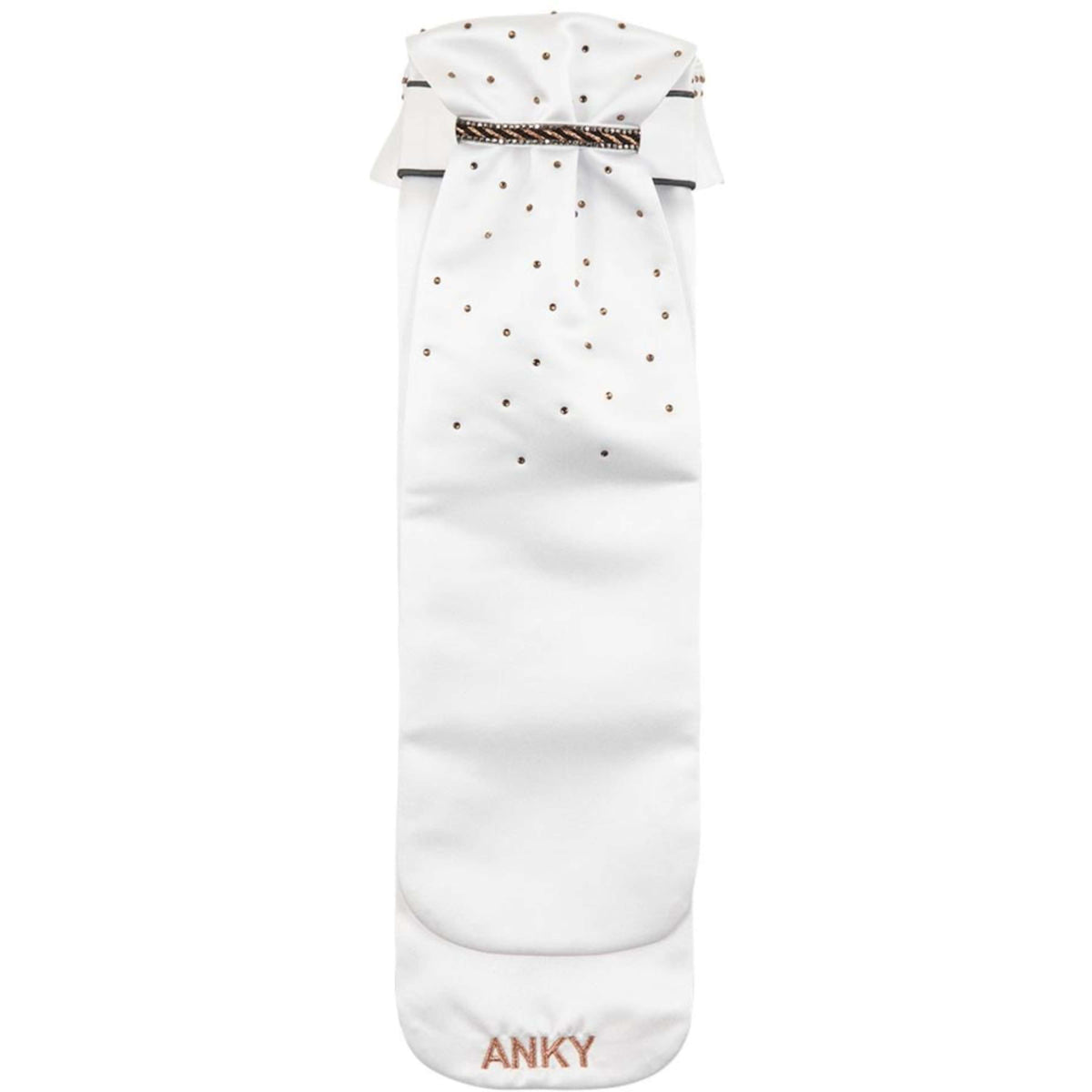 ANKY Plastron Multi-Fit Afneembare Kraag Wit/Grijs