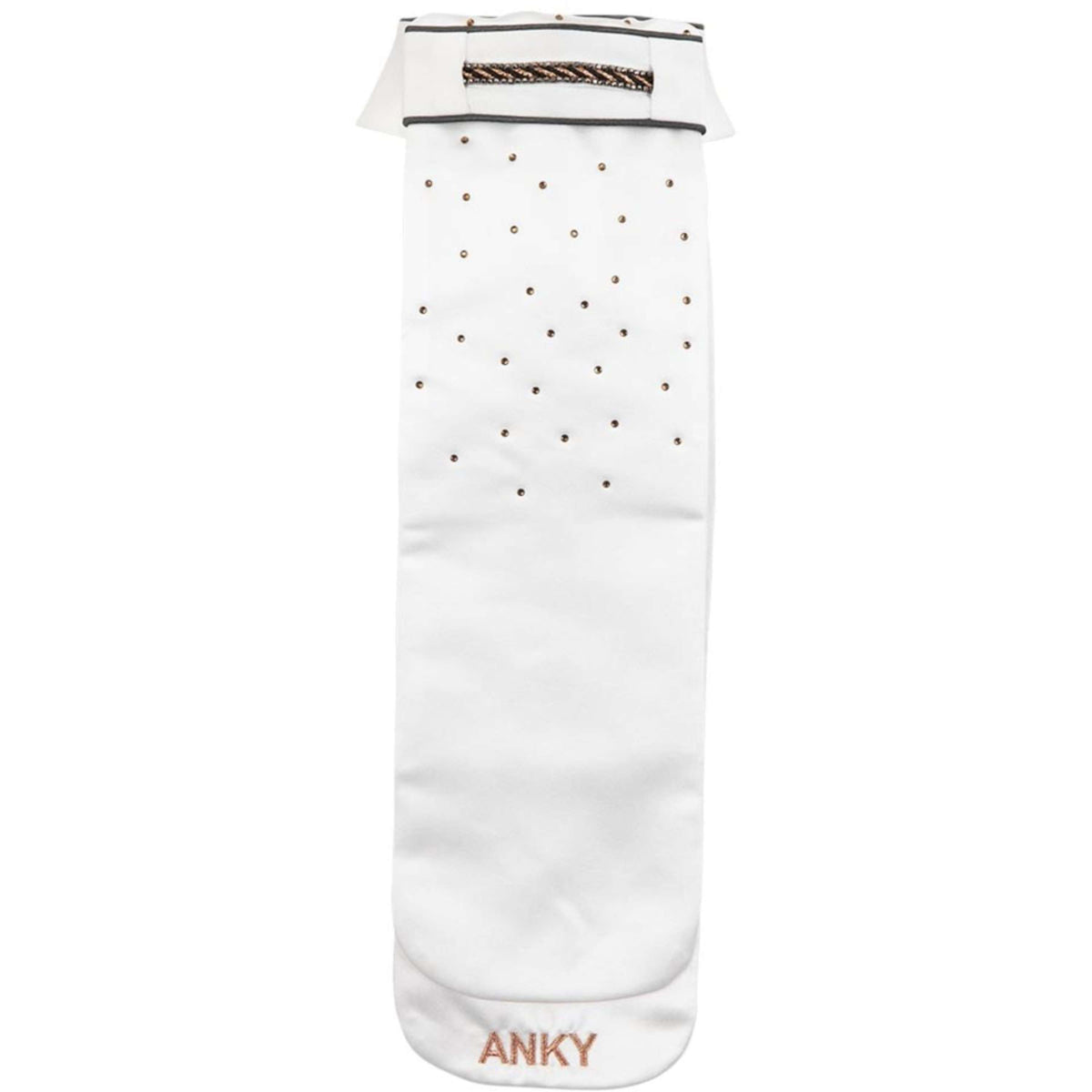 ANKY Plastron Multi-Fit Afneembare Kraag Wit/Grijs