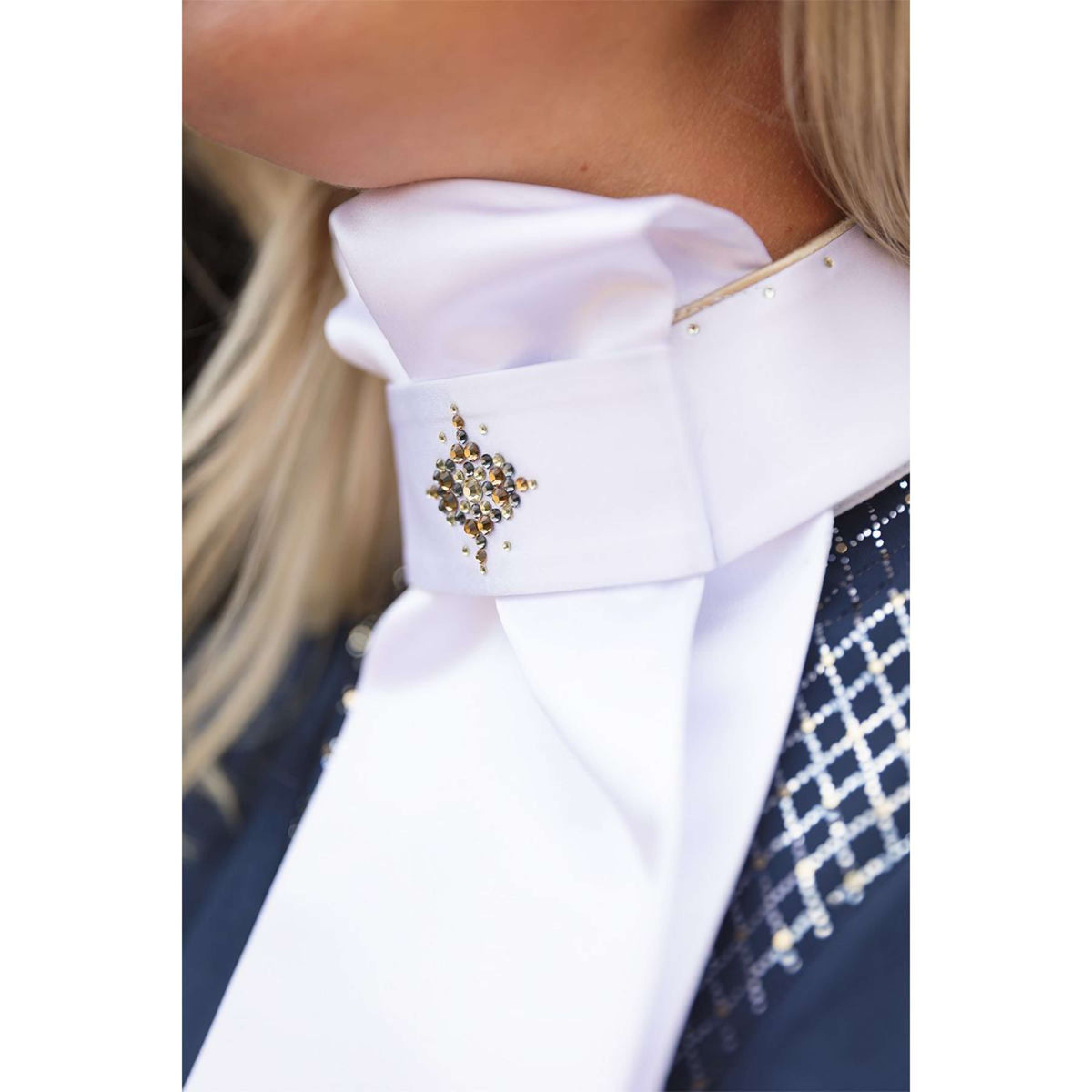 ANKY Plastron Prospect C-Wear ATP25501 Wit/Goud