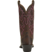 Ariat Westernlaarzen Round Up Square Toe Dames Powder Brown