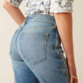 Ariat Jeans High Rise Bridle Slim Straight Leg Dames Abeline