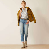 Ariat Jeans High Rise Bridle Slim Straight Leg Dames Abeline