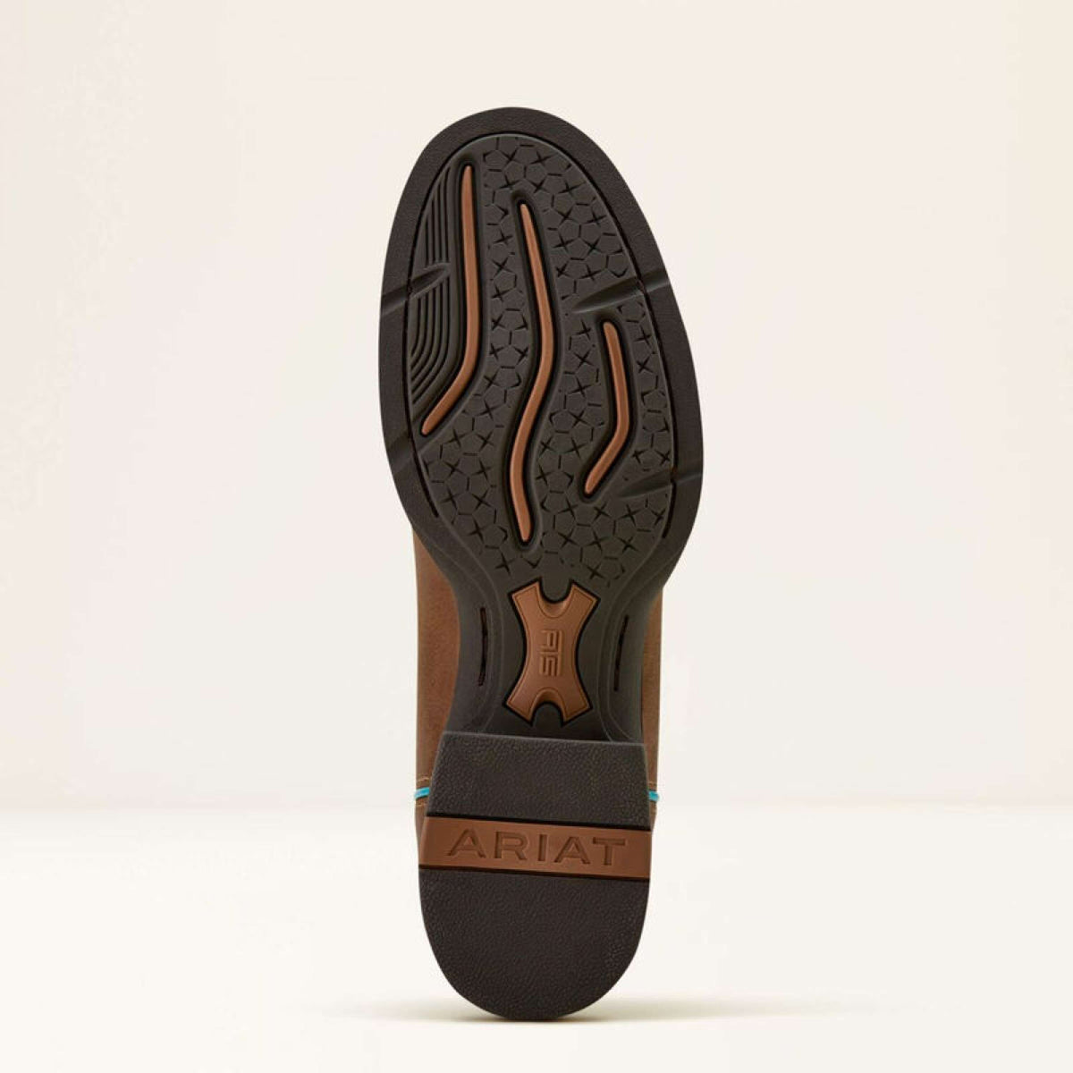 Ariat Westernlaarzen Round Up W Toe Dames Sandstorm/Distressed Ivory
