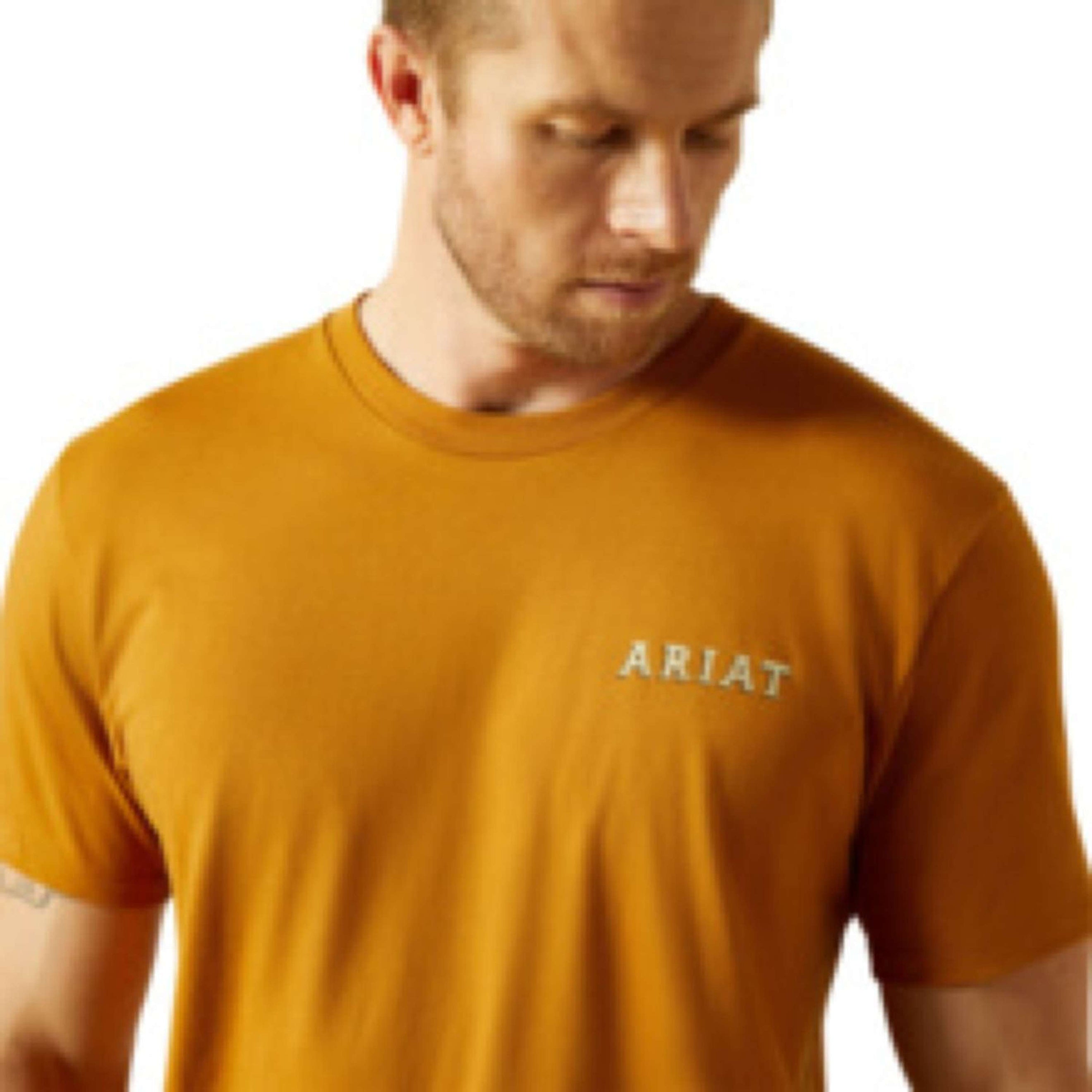 Ariat T-Shirt Scorpion Seal Heren Oranje