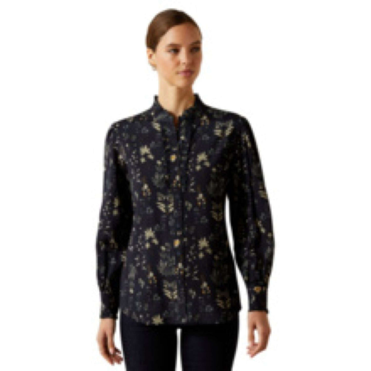 Ariat Blouse Cricklade Dames Navy