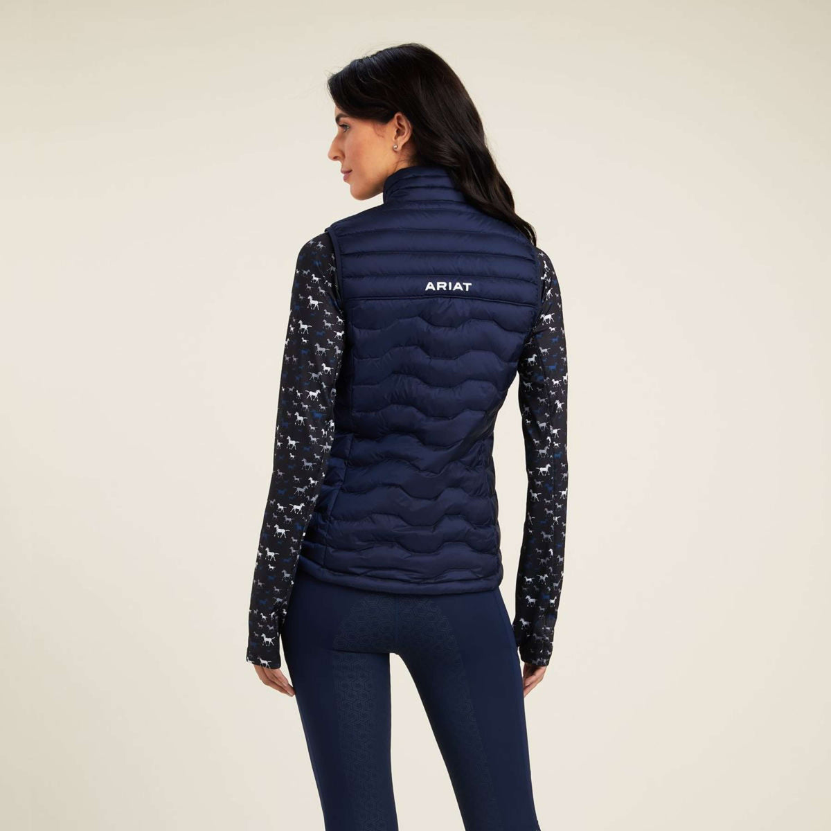 Ariat Bodywarmer Ideal Down Navy Eclipse