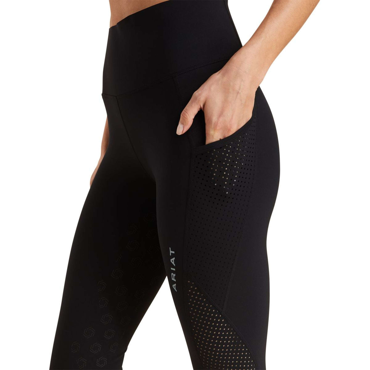 Ariat Rijlegging Breathe Half Grip Dames Zwart