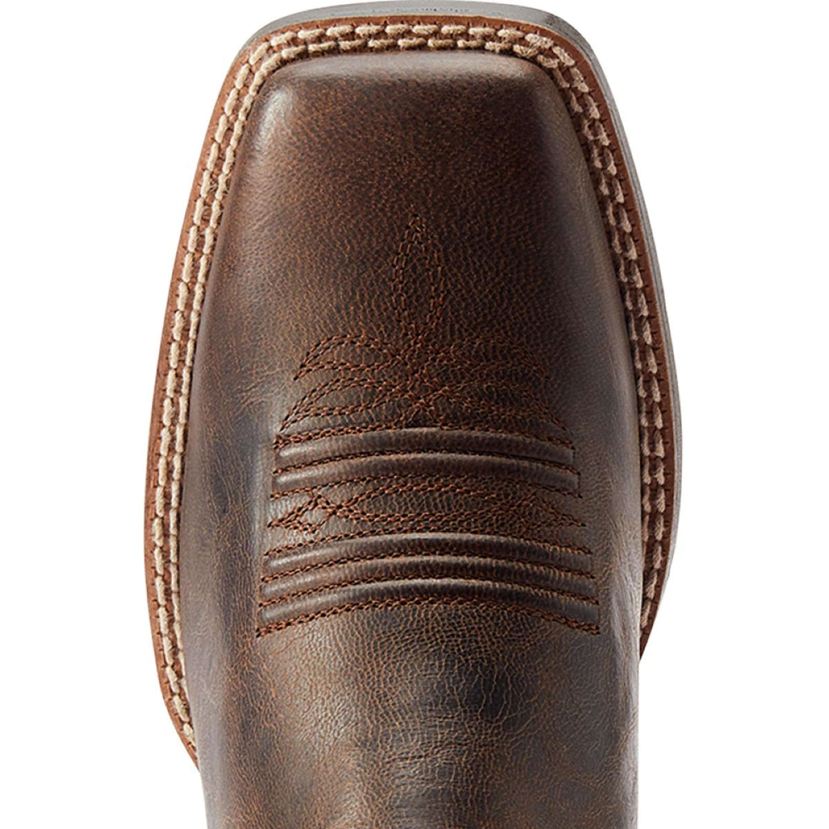 Ariat Westernlaarzen Round Up Back Zip Dames Worn Mocha/Rasberry