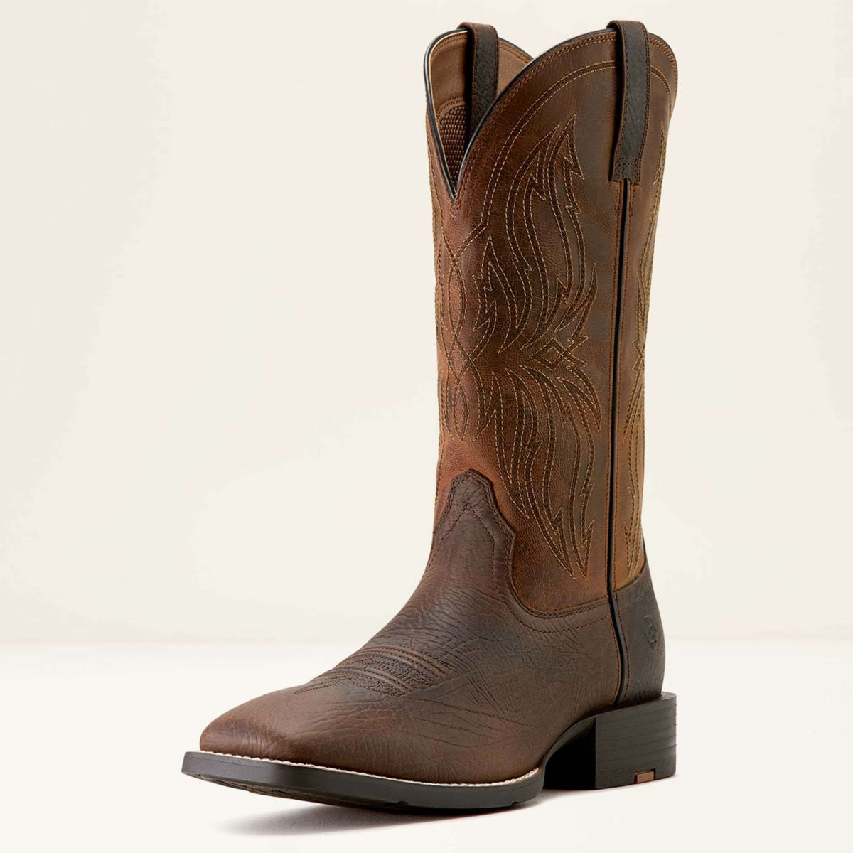 Ariat Westernlaarzen MNS Sport Rustler Toffee Hippo Print/Rich Oak
