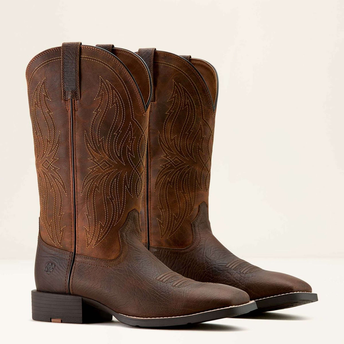 Ariat Westernlaarzen MNS Sport Rustler Toffee Hippo Print/Rich Oak