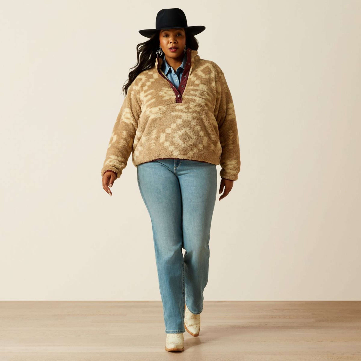 Ariat Trui Berber Lone Ridge Print