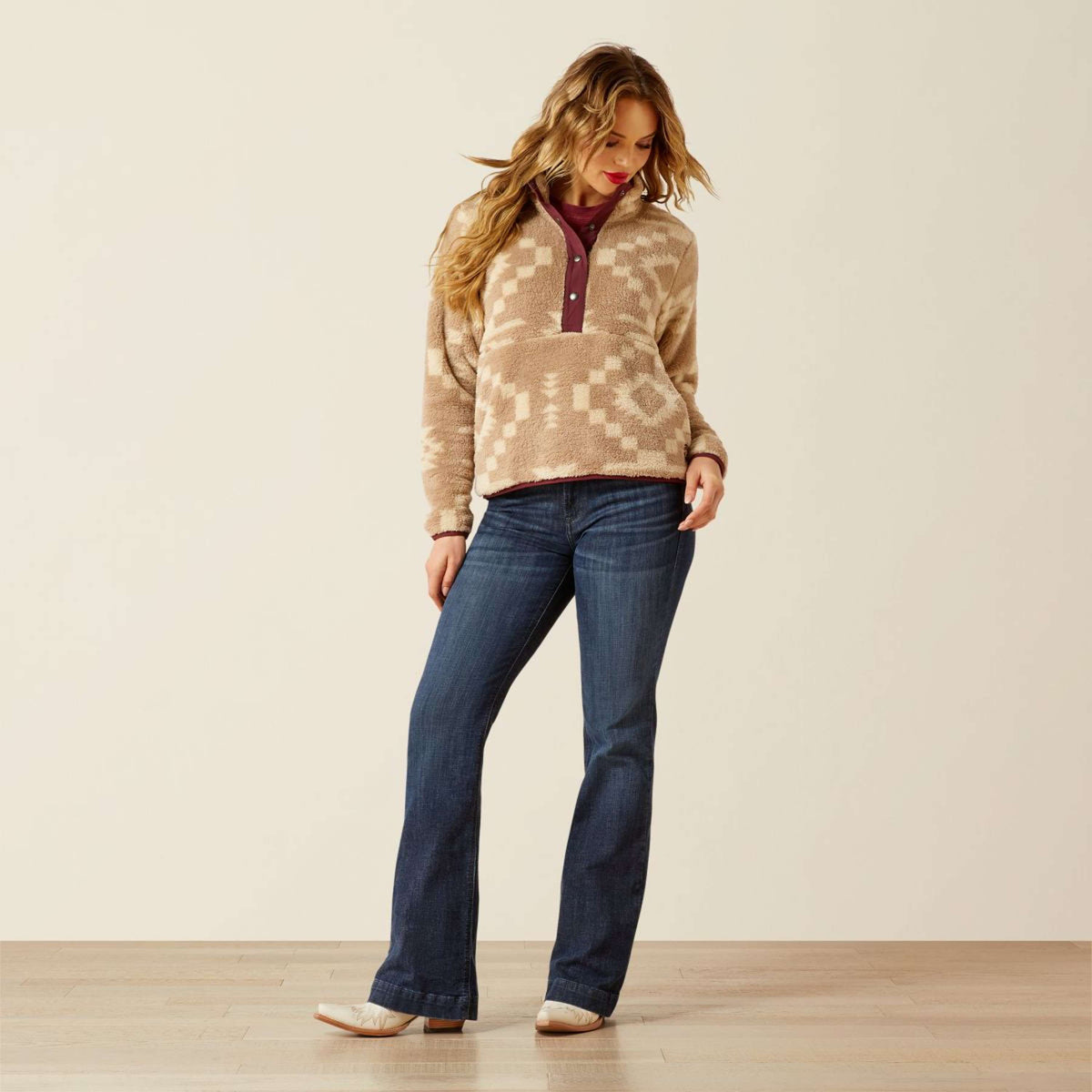 Ariat Trui Berber Lone Ridge Print