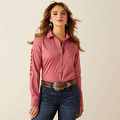 Ariat Blouse Team Kirby Mauvewood