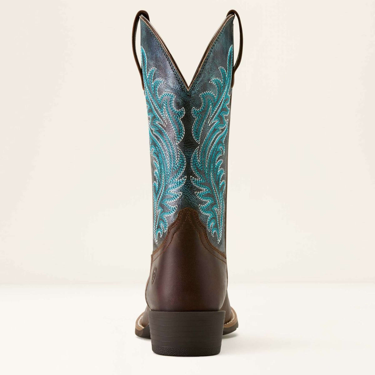 Ariat Westernlaarzen Round Up Narrow Cutter Toe Sassy Brown/Ocean Wave