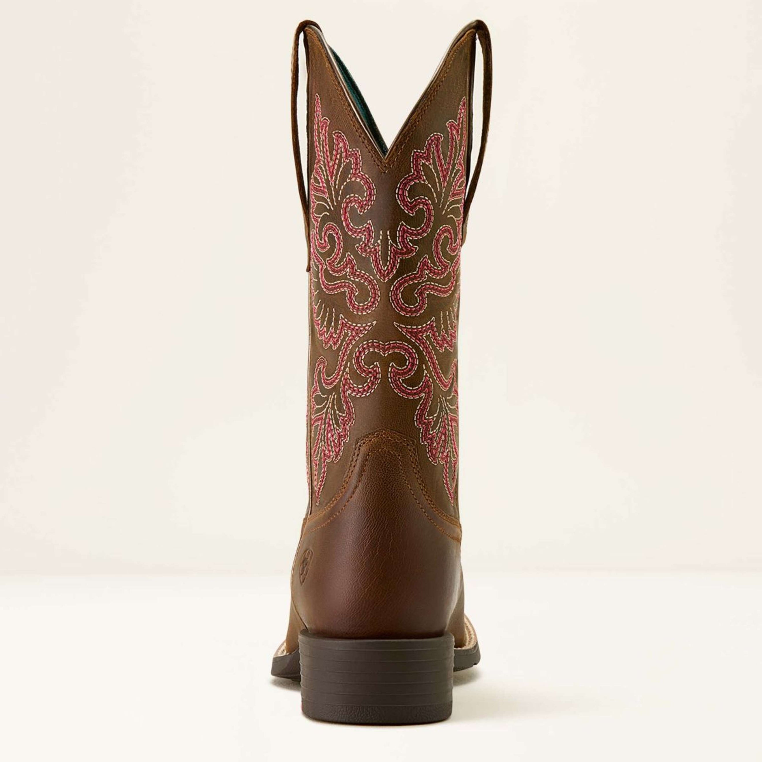 Ariat Westernlaarzen Round Up Wide Square Toe Sassy Brown